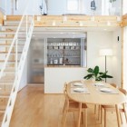 Home Interior Simple Remarkable Home Interior Design With Simple City House Loft Decoration Including An Oval Dining Table And Chairs Nearby The Bay Windows Dream Homes Elegant Japanese Interior Style With Astonishing Natural Look (+18 New Images)