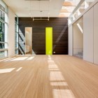 Interior Of Studio Simple Interior Of The Weaving Studio With Wooden Floor And White Wall Near The Wide Glass Walls Office & Workspace Impressive Home Office With Guest Bedroom And Glass Windows