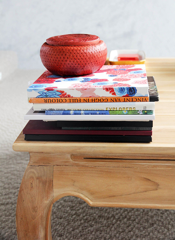 Books Storage Wooden Unique Books Storage Design With Wooden Table Furniture In Contemporary Decoration In Tropical Touch For Inspiration Interior Design  Stylish And Warm Home With A Remarkable Interior Design Impression