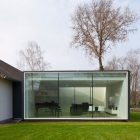 Framework House Architecten Amazing Framework House By Cocoon Architecten Design Exterior With Modern Decoration Used Glass Wall Decor Ideas Decoration Light And Airy Minimalist Home Interior With White Color Schemes