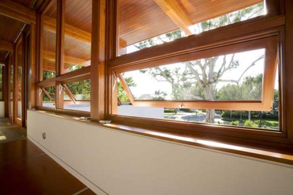 Wooden Glossy With Appealing Wooden Glossy Ceiling Combined With Wooden Glass Windows On White Painted Wall Installed In Chestnut Residence Dream Homes Amazing Modern Living Room For Luxurious Home Architecture