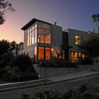 Landscap View Architecture Awesome Landscape View In Modern Architecture Design Of Offset House Architecture Awesome Modern Home With Neutral Color Palettes For Interior And Exterior