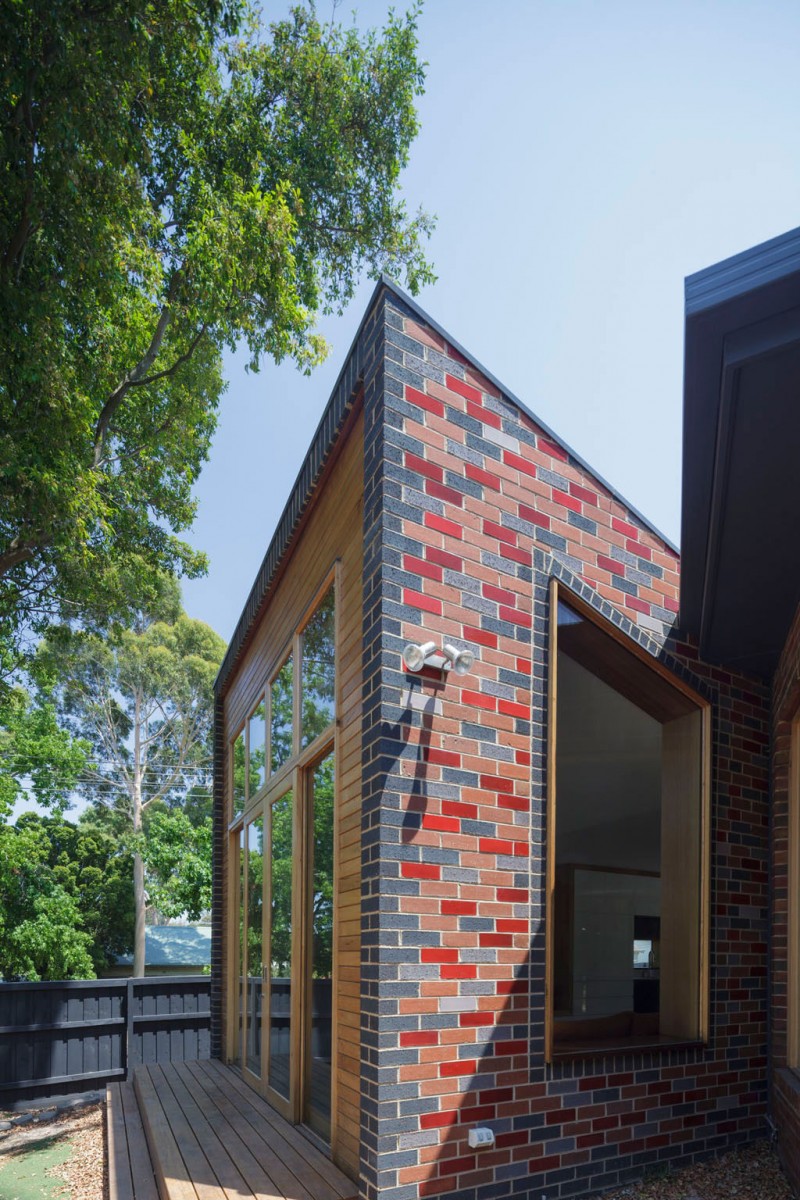 Forever Home With Brilliant Forever Home Design Exterior With Small Shaped Used Brick Wall Material And Glass Door Ideas For Home Inspiration Dream Homes  Luminous Contemporary Home With Elegant And Colorful Brick Walls