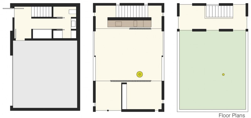 Stacked Cabin With Brilliant Stacked Cabin Design Plan With Minimalist Interior For Small Home Shaped Finished In Contemporary Decoration Ideas Architecture  Cozy Black Mountain Cabin With Yellow Shade Paint Colors