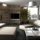 Texture Wall Design Captivating Texture Wall Living Room Design Interior Used Modern Beige Sofa Furniture And Stone Wall Decoration Ideas Dream Homes Stylish Grey Interior Design With Chic And Beautiful Colorful Paintings