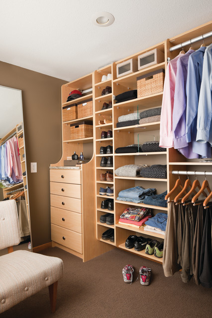 Brown Painted Closet Chic Brown Painted Walk In Closet Ideas For Small Bedrooms Enhanced With Open Wooden Cabinets For Shoes Bedroom  20 Closet Storage Organization Ideas That Are Stylish And Practical Bedrooms