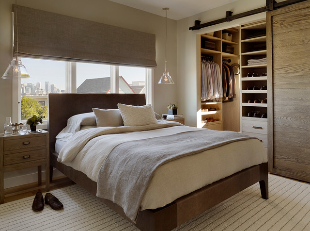Closet Ideas Bedrooms Contemporary Closet Ideas For Small Bedrooms Covered By Wooden Barn Door With Hardware Installed On The Top Bedroom  20 Closet Storage Organization Ideas That Are Stylish And Practical Bedrooms