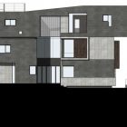 Virtual H With Enchanting Virtual H House Facade With Three Levels Sticking Out Geometric Window And Door Cool Asymmetric Roof Plan Dream Homes An Old House Turned Into Sleek Contemporary Home In Montonate, Italy