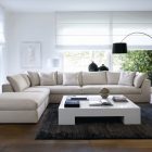 Living Room Off Enthralling Living Room Idea With Off White L Shaped Modern Sectional Sofas Coupled With White Coffee Table Dream Homes Fresh Modern Sectional Sofas Create Captivating Room Decorations