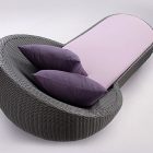 Contemporary Purlpe Design Fabulous Contemporary Purple Chaise Lounge Design Used Small Shaped For Home Inspiration To Your House Furniture Casual And Comfortable Lounge Chairs For Your Home Furniture Appliances