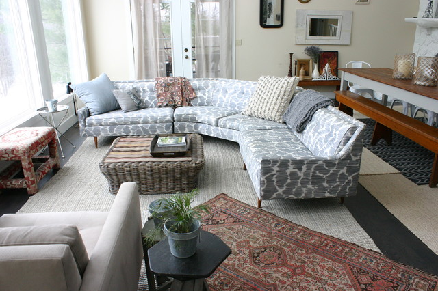 Small Living Interior Fantastic Small Living Room Design Interior Used Tropical Sectional Sofa Furniture Used Grey Color And Unique Motif Ideas Furniture Sophisticated And Modular Sectional Sofas For Amazing Living Rooms