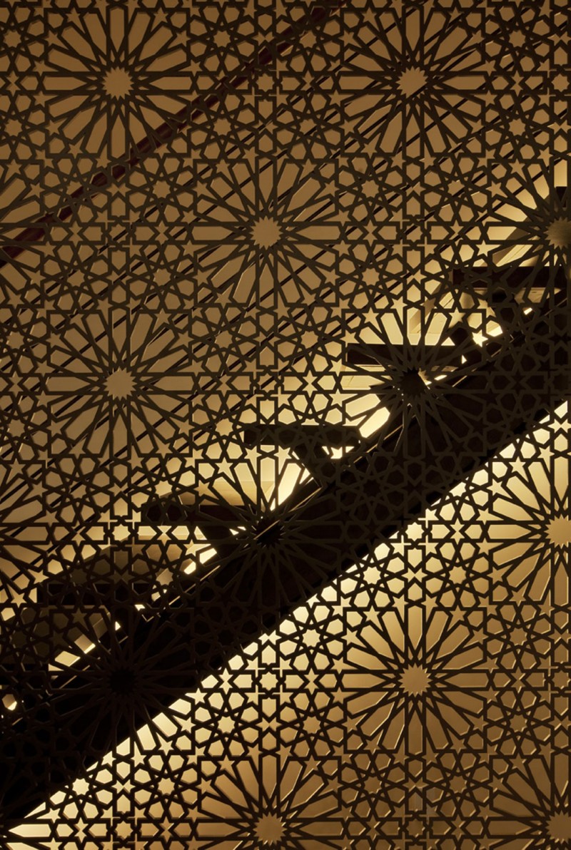 Patterned Wall To Glorious Patterned Wall Divider Installed To Maximize Murray Hill Townhouse Entryway Set As Cover With Flowers Decoration Elegant Contemporary Private Home With Marvelous Wooden Stairs