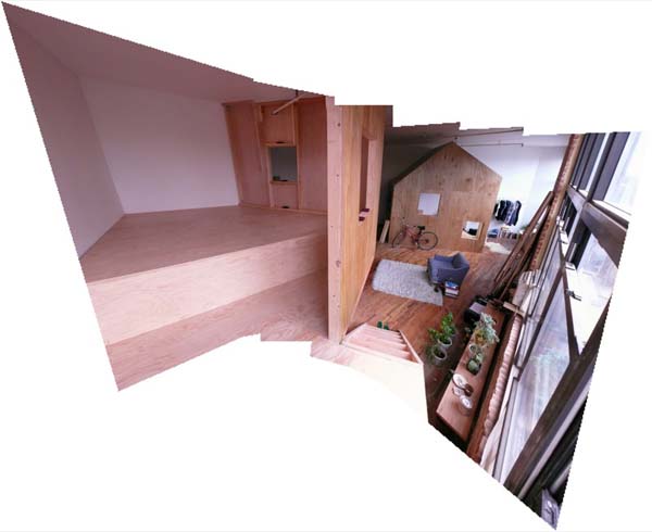 Cabin Loft Loft Gorgeous Cabin Loft In Brooklyn Loft Interior Connected With Unitary Room With Wooden Staircase As Access Decoration  Unique Tiny Cabin With Minimalist Staircase That Maximize Space