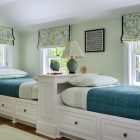Floral Print Windows Iconic Floral Print Valance French Windows Tosca Wrinkled Twin Duvet Covers Shiny Table Lamp Warm Wood Floor Bedroom Colorful Twin Bed Covers For Your Cheerful Kids Bedrooms