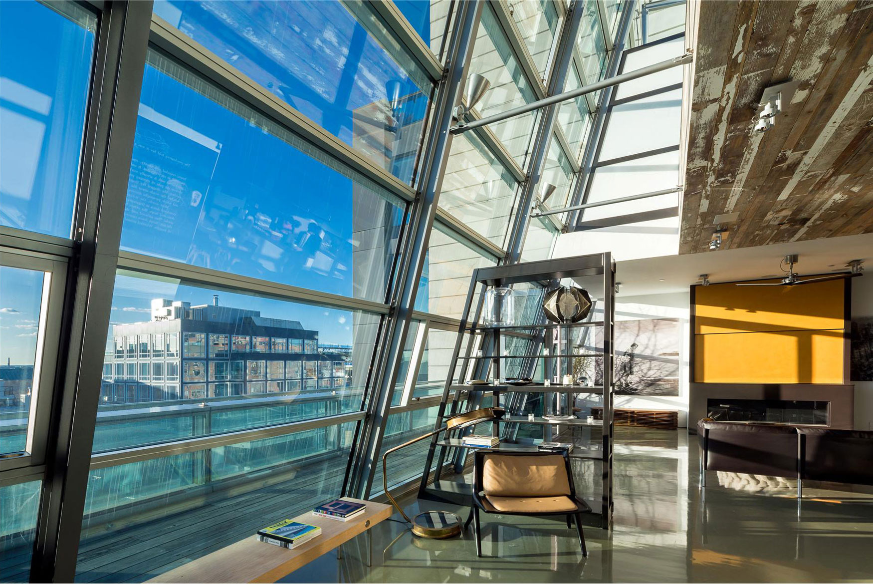 Greenwich Street Glass Impressive Greenwich Street Project Sleek Glass Wall In Metallic Frame Sleek Laminate Flooring Asymmetric Glass Rack Futuristic Round Coffee Table Architecture Stunning Steel And Glass Structure Reflected In 497 Greenwich Street Penthouse