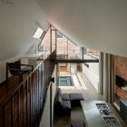 Wood Floors Brown Laminate Wood Floors In Dark Brown Color Scheme Installed On Flooring Concept On Upper Level Of Historic Victorian Vader House Architecture Gorgeous Contemporary Comfortable Home For Cozy Living Holidays