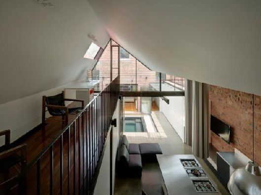 Wood Floors Brown Laminate Wood Floors In Dark Brown Color Scheme Installed On Flooring Concept On Upper Level Of Historic Victorian Vader House Architecture Gorgeous Contemporary Comfortable Home For Cozy Living Holidays