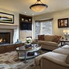 Small Living Design Lavish Small Living Room Interior Design Decorated With Brown Cheap Sofas Furniture Completed With Traditional Fireplace Decoration 19 Fascinating Examples Of Creative And Unusual Sofa Designs