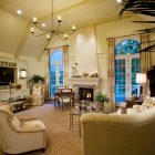 Traditional Family Interior Marvelous Traditional Family Room Design Interior Completed With Stone Fireplace Design And Rustic Chandelier Lighting Fireplace Classic Yet Contemporary Stone Fireplace For Wonderful Family Rooms