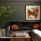 Sectional Sofa In Modern Sectional Sofa Idea Colored In Black With Velvet Coupled With Wooden Coffee Table Beautified With Potted Plants Decoration 18 Stunning Modern Sectional Sofa With Various Models And Types