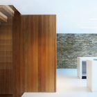 Wood Floating Classic Modern Wood Floating Staircase In Classic House Natural Stone Wall Flashy White Kitchen Island Laminate Flooring Wood Wall Panel Dream Homes Elegant Black And White House In London By Bureau De Change Design Office
