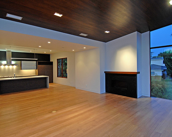 Family Room Kitchen Spacious Family Room Open Floor Kitchen Offset House Architecture Awesome Modern Home With Neutral Color Palettes For Interior And Exterior