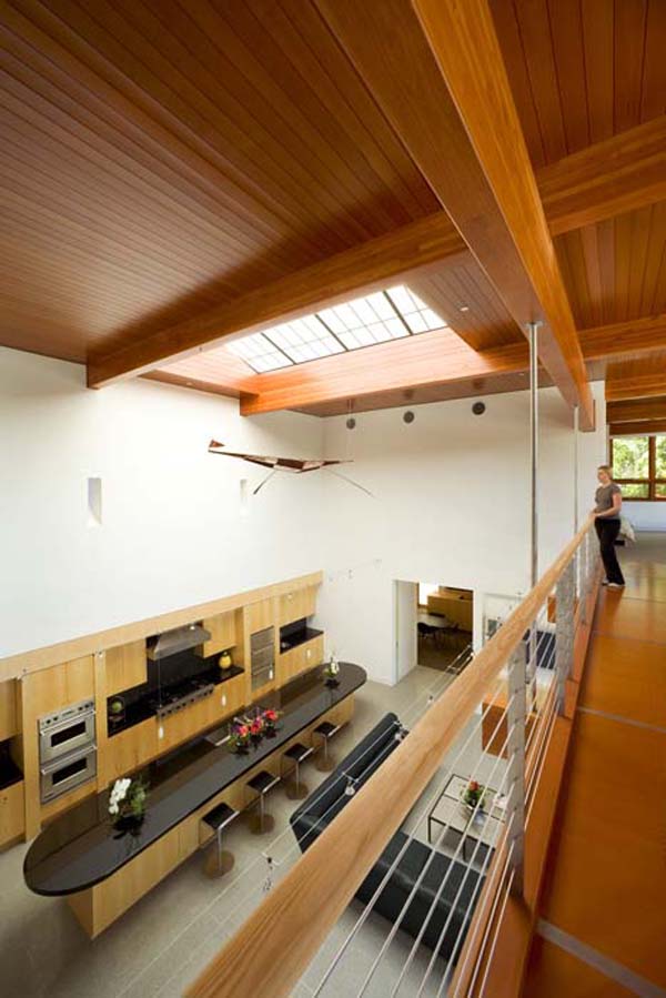 Long Black With Stunning Long Black Kitchen Island With Black Stools On Gray Colored Floor Inside Chestnut Residence With Glossy Ceiling Dream Homes Amazing Modern Living Room For Luxurious Home Architecture