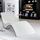 White Contemporary Furniture Stunning White Contemporary Chaise Lounge Furniture Design With Black Shelving Decoration Ideas For Inspiration Furniture Casual And Comfortable Lounge Chairs For Your Home Furniture Appliances