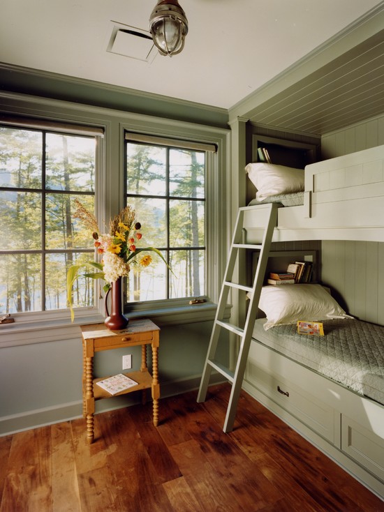 Kids Bedroom To Traditional Kids Bedroom Using How To Cool A Bedroom Idea Involved Bunk Bed With Wooden Ladder And Nightstand On Wood Floor Bedroom Simple Bedroom Decoration And Wooden Furniture Ideas For Your Bedroom