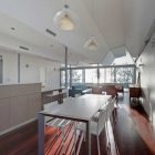 House Interior House White House Interior Of Flo House Building Construction Seen In Small Dining Space With Unique Pendant Lamps Dream Homes Contemporary Australian Home With Unique Cantilever Roofing And Buildings (+17 New Images)