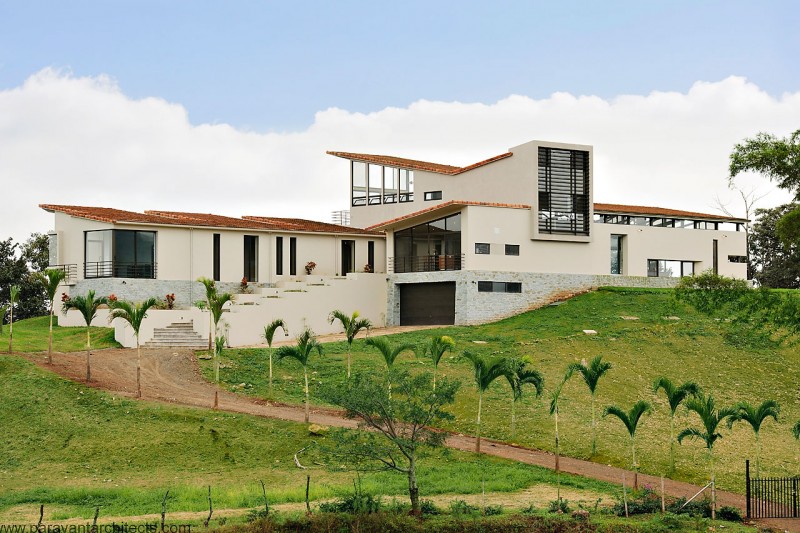 Building Design Residence Amazing Building Design Of Areopagus Residence With Striking Geometric Pattern And Industrial Accents Contrasted Against Dream Homes  Stunning Hill House Design With Sophisticated Lighting In Costa Rica