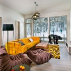 Contemporary Family With Amazing Contemporary Family Room Design With Yellow Colored Modern Sofas And Light Brown Wooden Floor Decoration 20 Sleek Modern Sofa Furniture For Your Living Room Trends