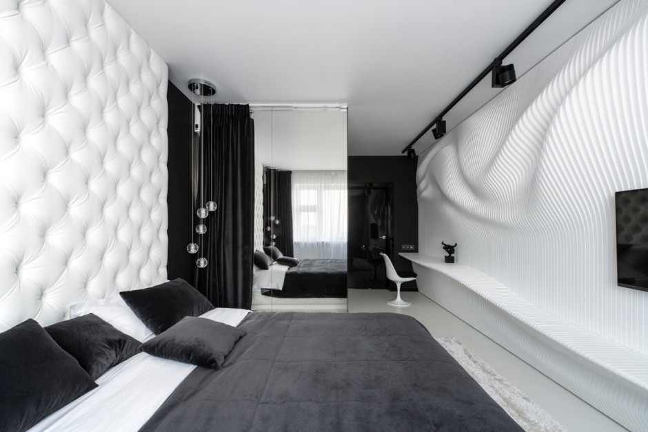 Bedroom Design With Amusing Bedroom Design Futuristic Bedroom With Black Blanket And Soft Grey Colored Rug Carpet On The Floor Bedroom 10 Stunning Black And White Bedroom Ideas In Fall Color Accent