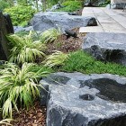 Asian Style Design Appealing Asian Style Rock Garden Design With Planter And Steel Stones That Make Nice The Design Ideas Garden 17 Amazing Garden Design Ideas With Rocks And Stones Appearance