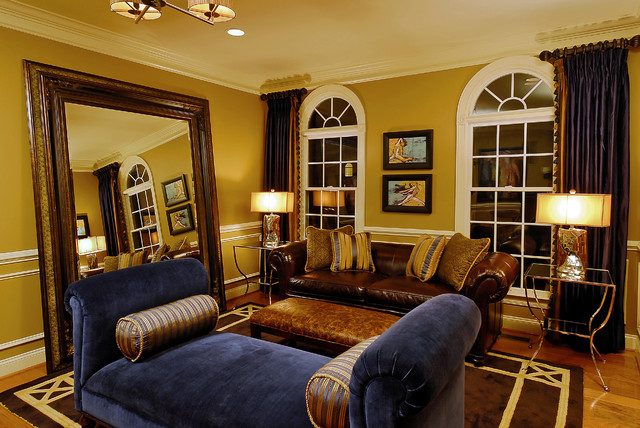 Living Room Yellow Appealing Living Room Design With Yellow Wall And Brown Sofas Facing Blue Bench Made Perfect In Combination Of Furniture Dream Homes Classic And Wonderful Brown Sofas For Living Rooms With Limited Space