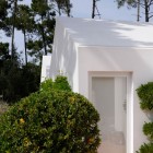 Building Design In Astonishing Building Design Of House In Banzao With White Concrete Wall And Tall Door Which Is Made From Glass Panel Architecture Brilliant Contemporary Home With Stunningly Monochromatic Style