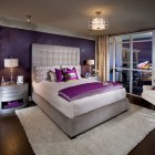 Purple Bedroom Contemporary Astonishing Purple Bedroom Ideas In Fashionable Contemporary Bedroom With White Bed Linen Several Pillows And Grey Colored Rug Carpet Bedroom 26 Bewitching Purple Bedroom Design For Comfort Decoration Ideas