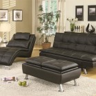 Classic Living With Astounding Classic Living Room Design With Black Colored Leather Sleeper Sofa And White Colored Rug Carpet Decoration Creative Leather Sleeper Sofa With Various And Bewitching Interiors