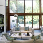 Contemporary Living Affordable Astounding Contemporary Living Room With Affordable Modern Furniture Such As White Sofa And Silver Arch Lamp Decoration Stylish Modern Furniture For Fascinating Interior Design