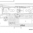 Ground Floor Of Attractive Ground Floor Design Plan Of The Modern Family Residence With Dining Room And Living Room Dream Homes Duplex Contemporary Concrete Home With Outdoor Green Gardens For Family