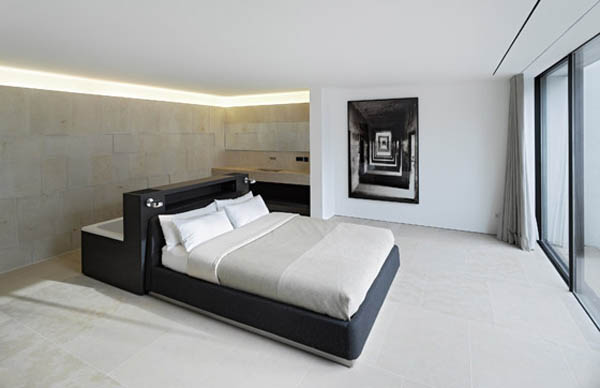 Master Bedroom Bright Beautiful Master Bedroom Style With Bright Room Interior Design And Casual Black Bed To Get Contrast Bedroom Design Dream Homes Beautiful Grey Paint Colors For Your Perfect Contemporary Homes