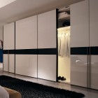 And White Fur Black And White Wardrobe Facing Fur Rug In Black Color That Make Nice In The Interior Design Ideas Furniture Beautiful House With White Decor And Sliding Door Wardrobes