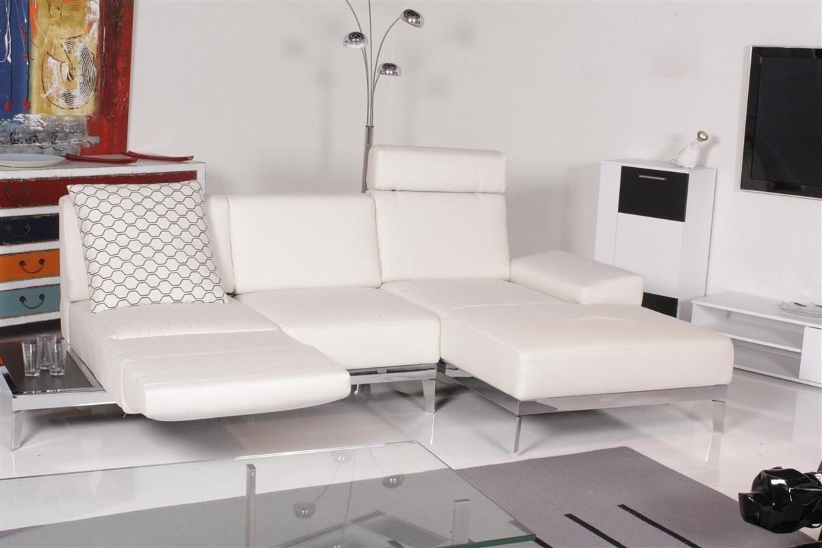 Living Room White Breathtaking Living Room Design With White Colored Rolf Benz Sofa And Square Shape Of Glass Panel Table Decoration  Majestic Rolf Benz Sofa For Every Style Of Luxury Room Interior