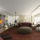 And Playful Design Bright And Playful Living Room Design Interior With Modern Minimalist Sofa Furniture And White Shelving Decoration Ideas Dream Homes Stunning Modern Home With Glass Facades And Infinity Swimming Pools