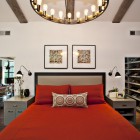 Contemporary Bedroom Decorated Brilliant Contemporary Bedroom Design Interior Decorated With Red Bedroom Ideas Used Rustic Chandelier Lighting Bedroom 30 Romantic Red Bedroom Design For A Comfortable Appearances