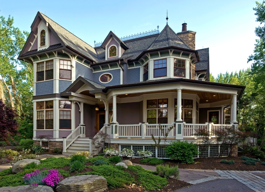 Old Home Paint Century Old Home With Blue Paint And Gingerbread Styling Exterior View With Raised Porch Also Traditional Garden Decoration Stunning Ancient Home Designs For Your Amazing Living Experiences