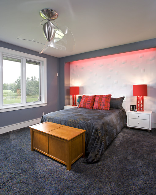 Contemporary Bedroom Decorated Charming Contemporary Bedroom Design Interior Decorated With Red Bedroom Ideas With Unique Modern Chandelier Lighting Bedroom  30 Romantic Red Bedroom Design For A Comfortable Appearances