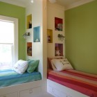 Tween Bedrooms Colorful Charming Tween Bedrooms Ideas With Colorful Striped Bed Sheets Covering Beds Colorful Niches With Antique Night Light Cute Pillows Bedroom 22 Sophisticated Tween Bedroom Decorations With Artistic Beautiful Ornaments