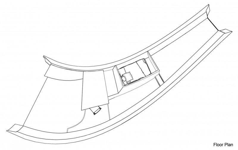 Curved Hus Building Chic Curved Hus 1 House Building Floor Plan Idea Displaying Open Top For Relaxing And Gathering With Balustrade Dream Homes Small Modern House With Urban Interior Design And Big Beauties