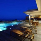 View Of By Clean View Of Beach House By Middap Ditchfield Architects Transition Separating Interior And Exterior Of House Dream Homes Home With Infinity Swimming Pool And Transparent Glass Facade